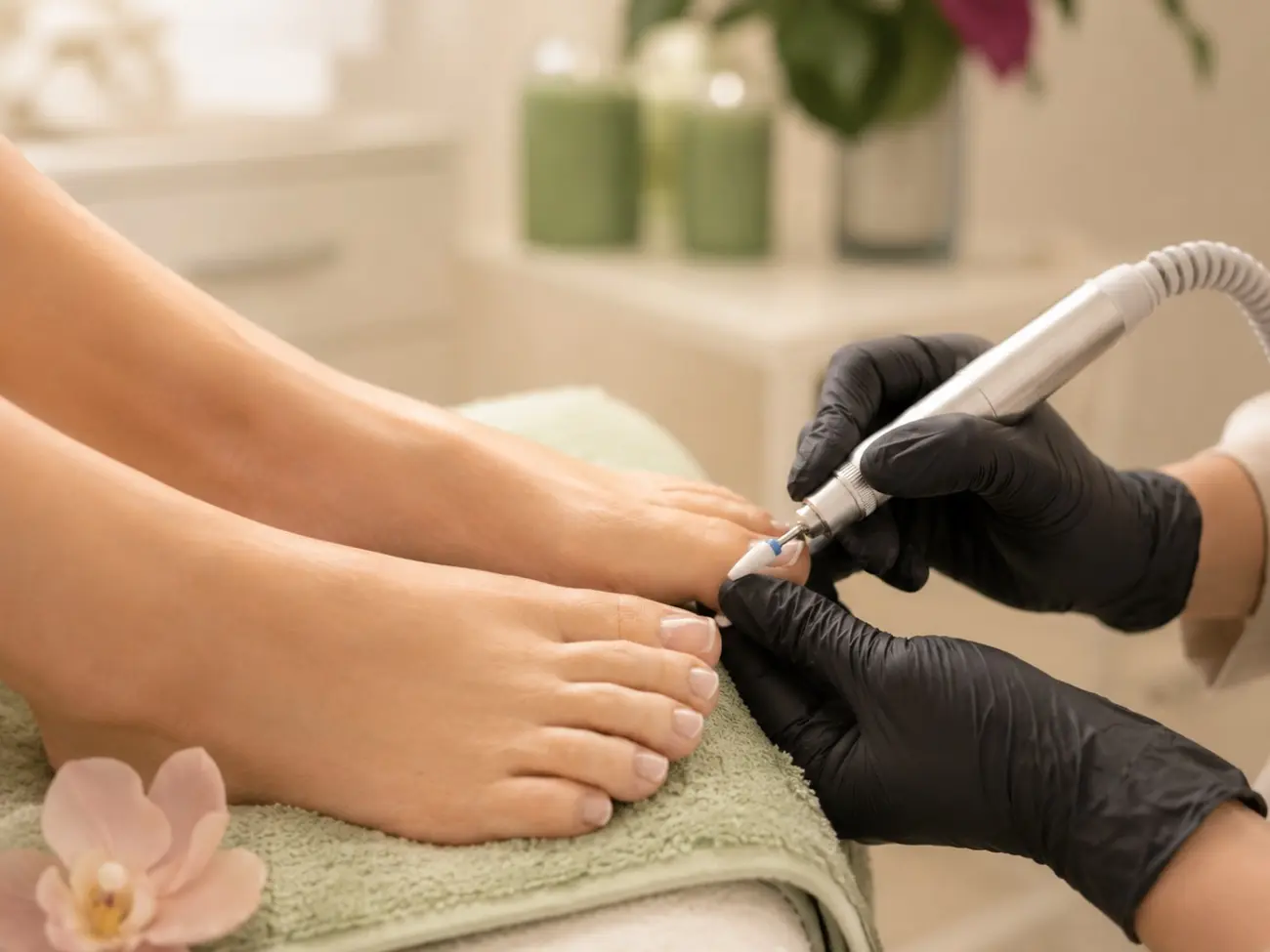 Behandlungswelt Füße bei cosmetic sphere.