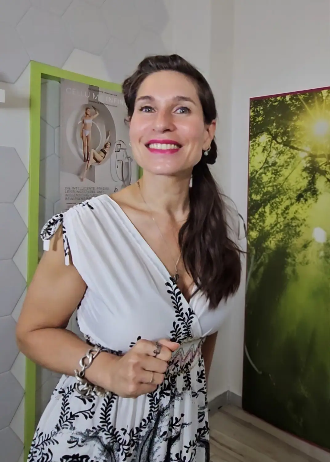 Séverine Schmidt im Studio